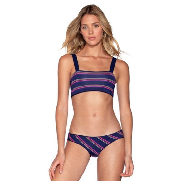 MAAJI Ink Blue Dazzling-Ink Blue Sublime Bikini (TOP ONLY) - Small - Picture 7 of 8